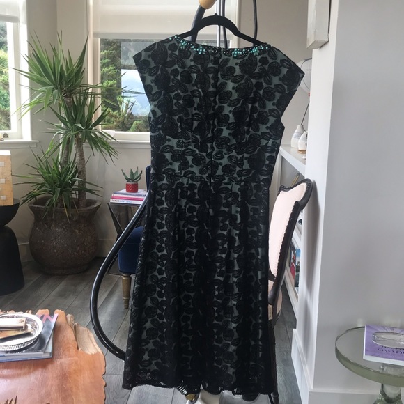 SOLD - NANETTE LEPORE Lace Beaded Dress - Picture 4 of 8